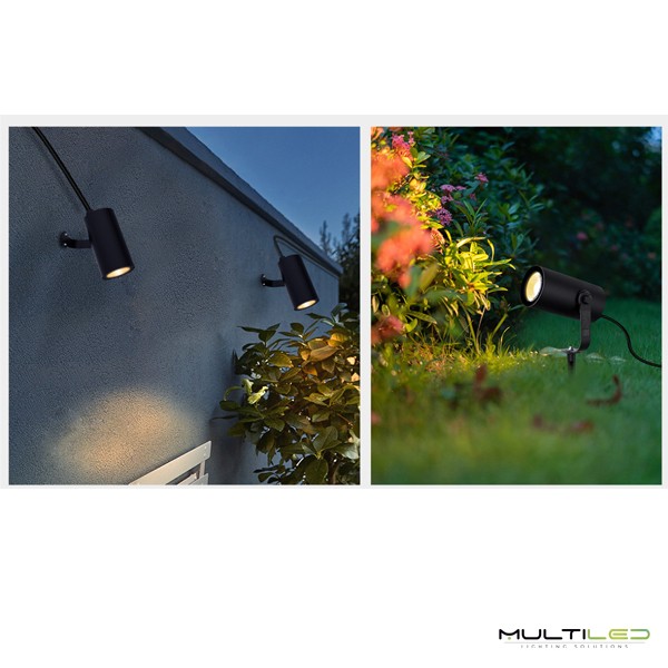 Foco LED Exterior y Jardin con Pincho 6W WIFI Mi-Light RGB +